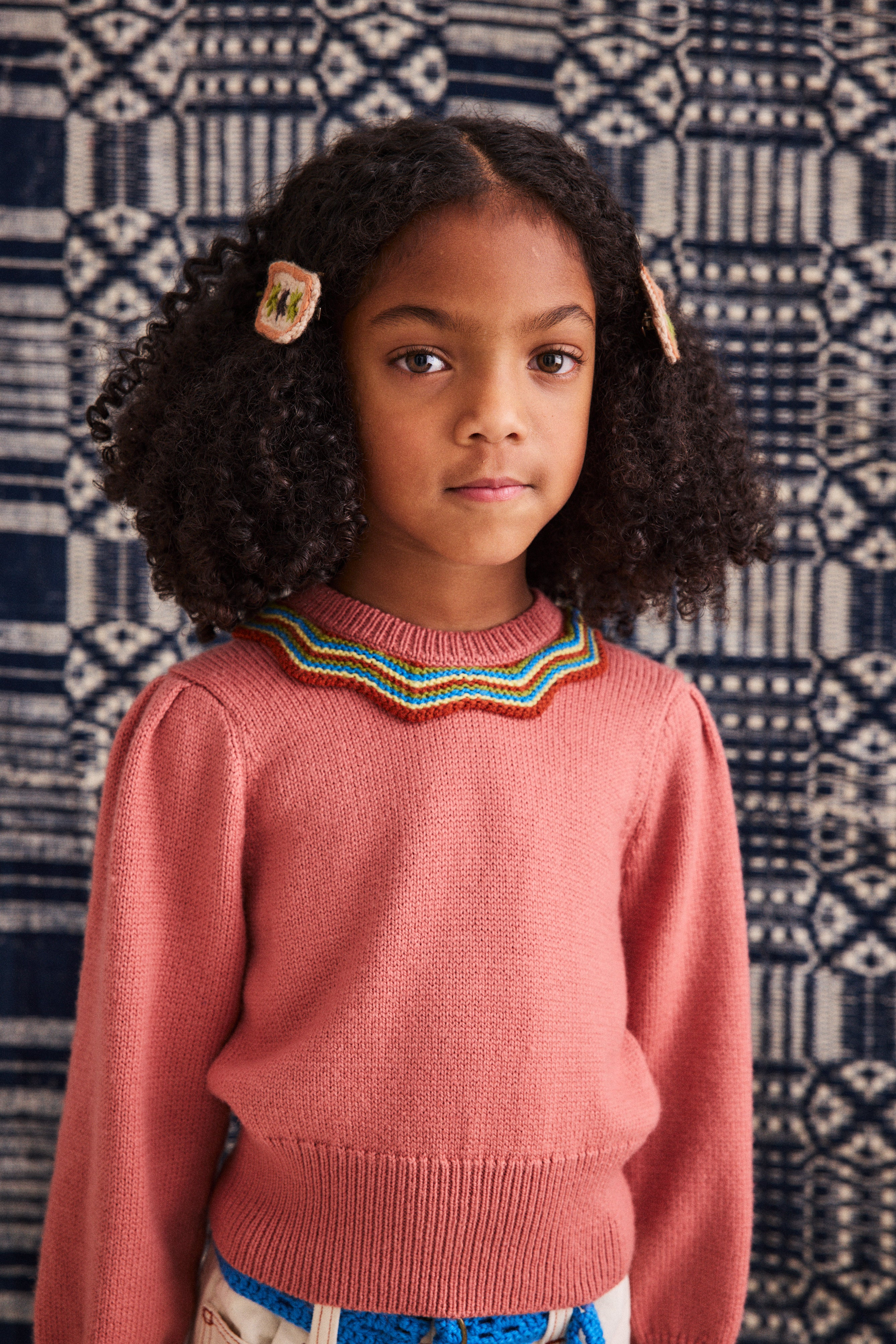 ワンピース Misha and Puff 5y DRESS JASPER FOLK TILE Kids Dresses and One-Piece | Misha & Puff