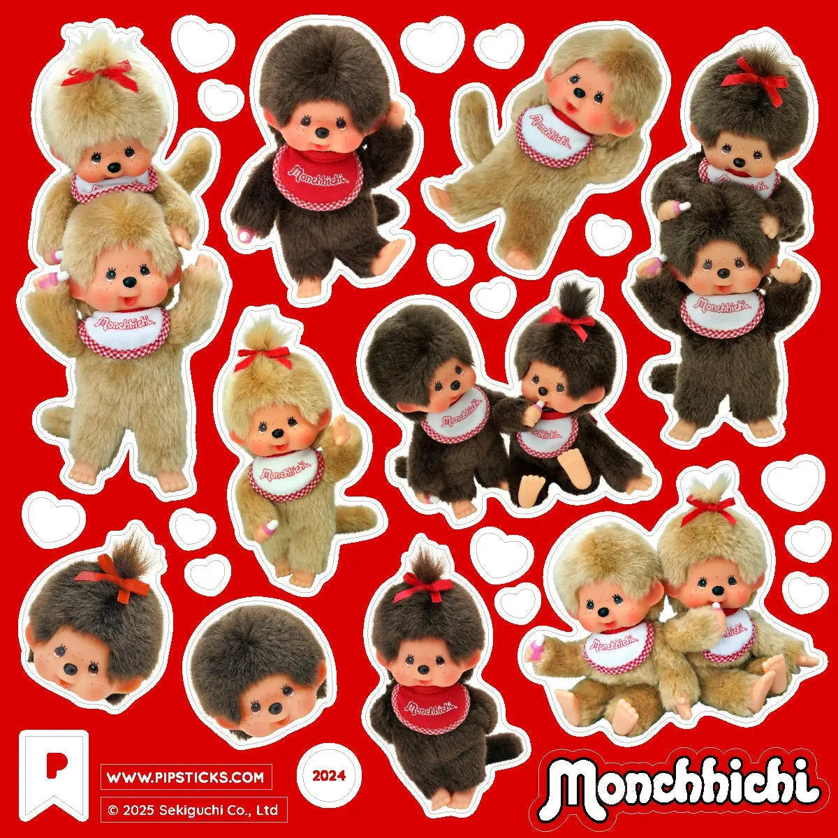 MONCHICHI STICKERS