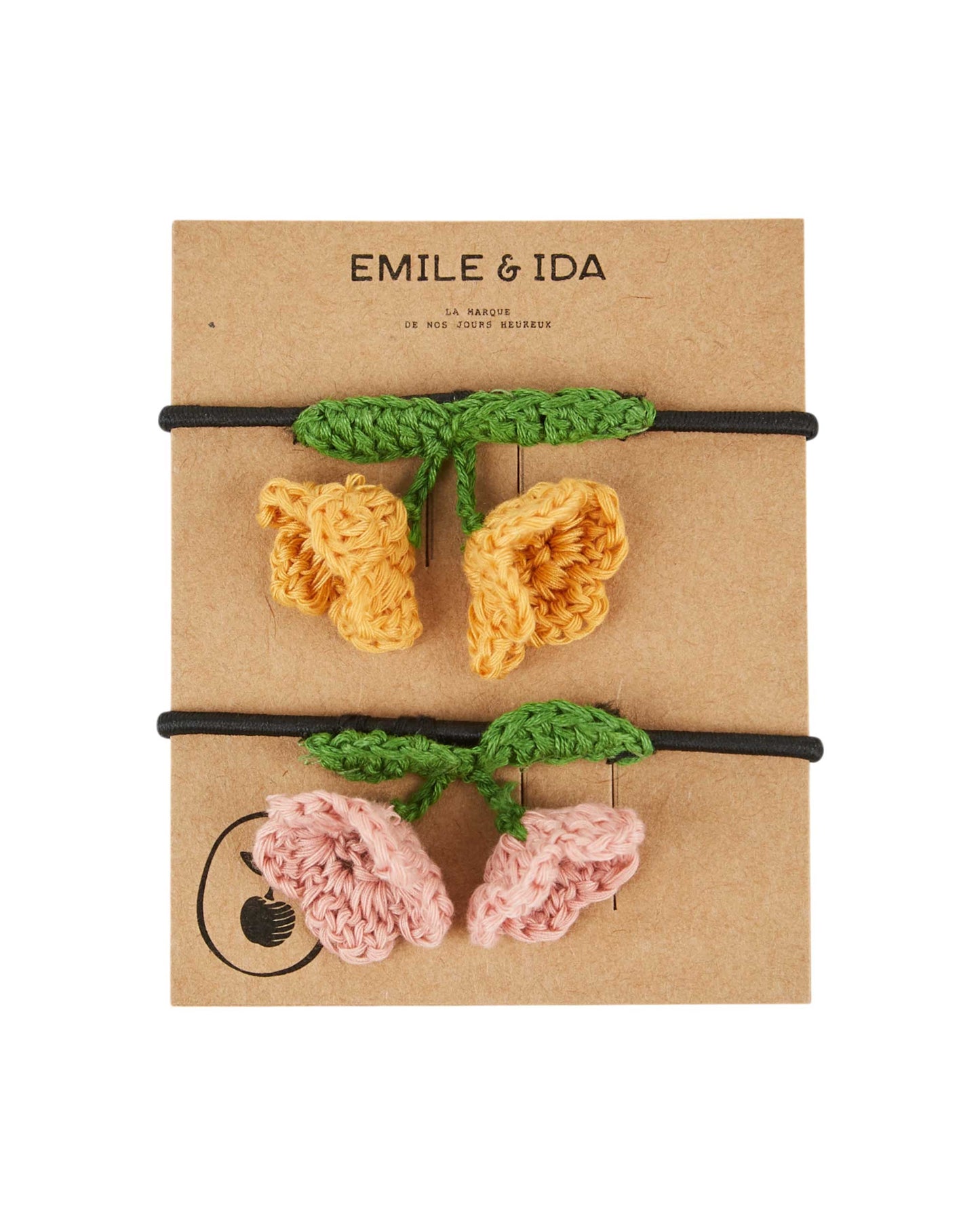 CHROCHETED HAIR ELASTICS