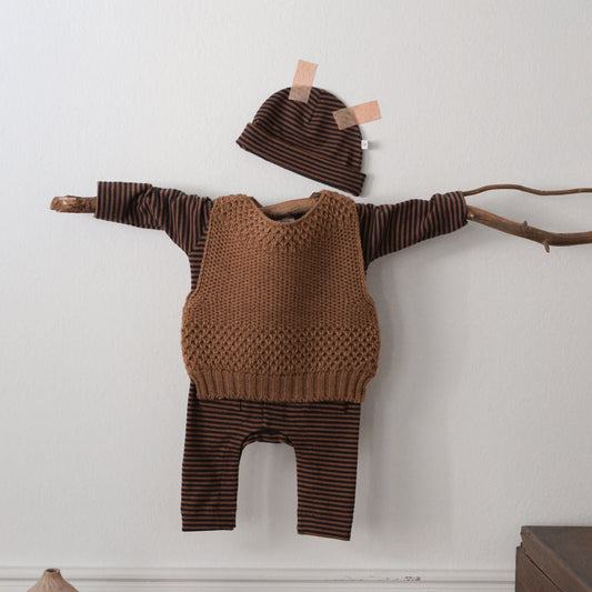ALBERT JUMSUIT ONESIE - CASTAGNA