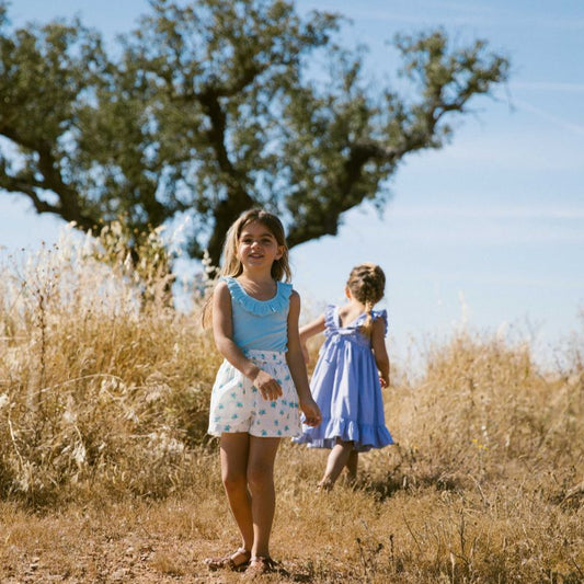 HEAVENLY BLUE TAMAR TANK TOP