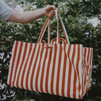 ORGANIC CABANA TOTE BAG