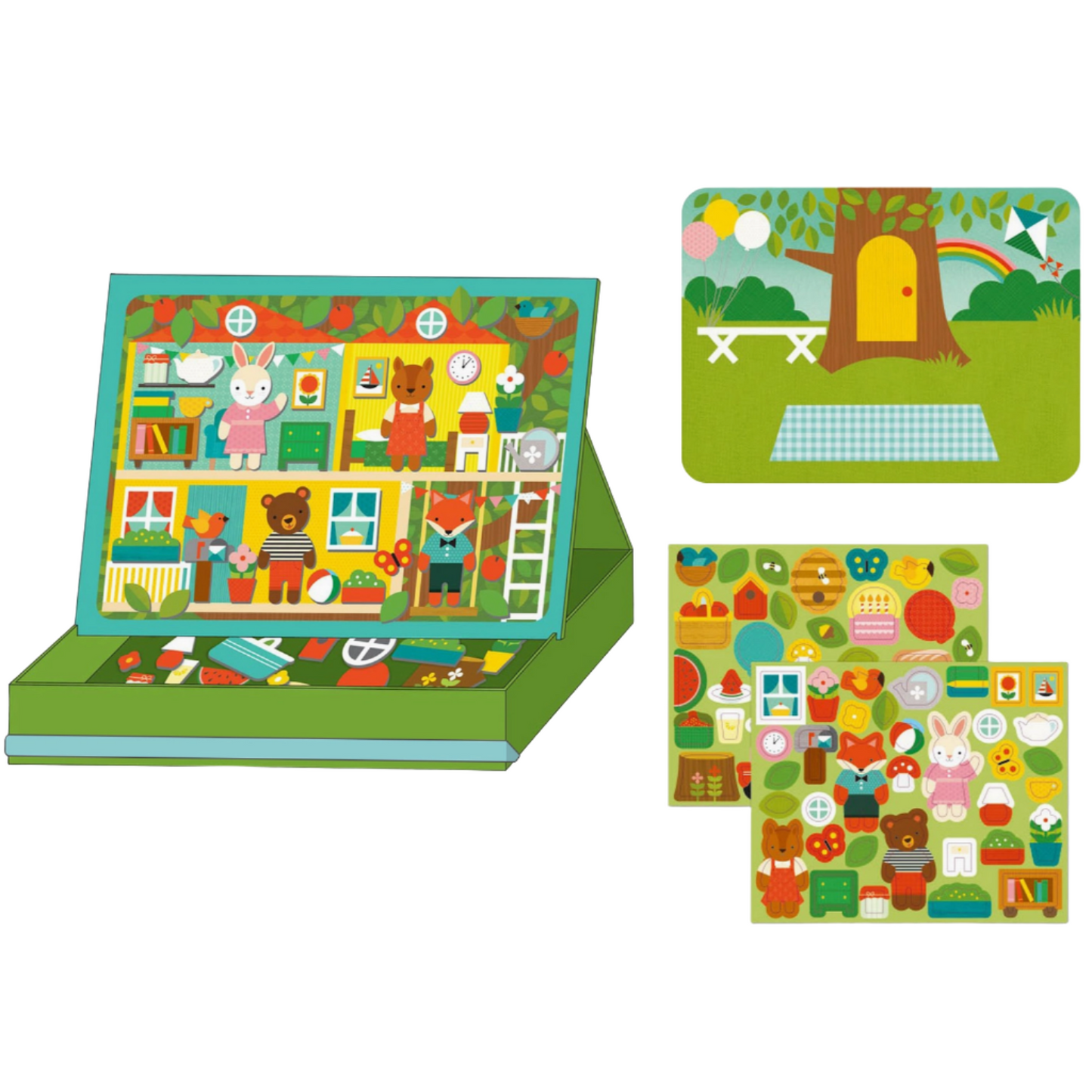 TREEHOUSE PARTY MAGNETIC PLAY SCENE