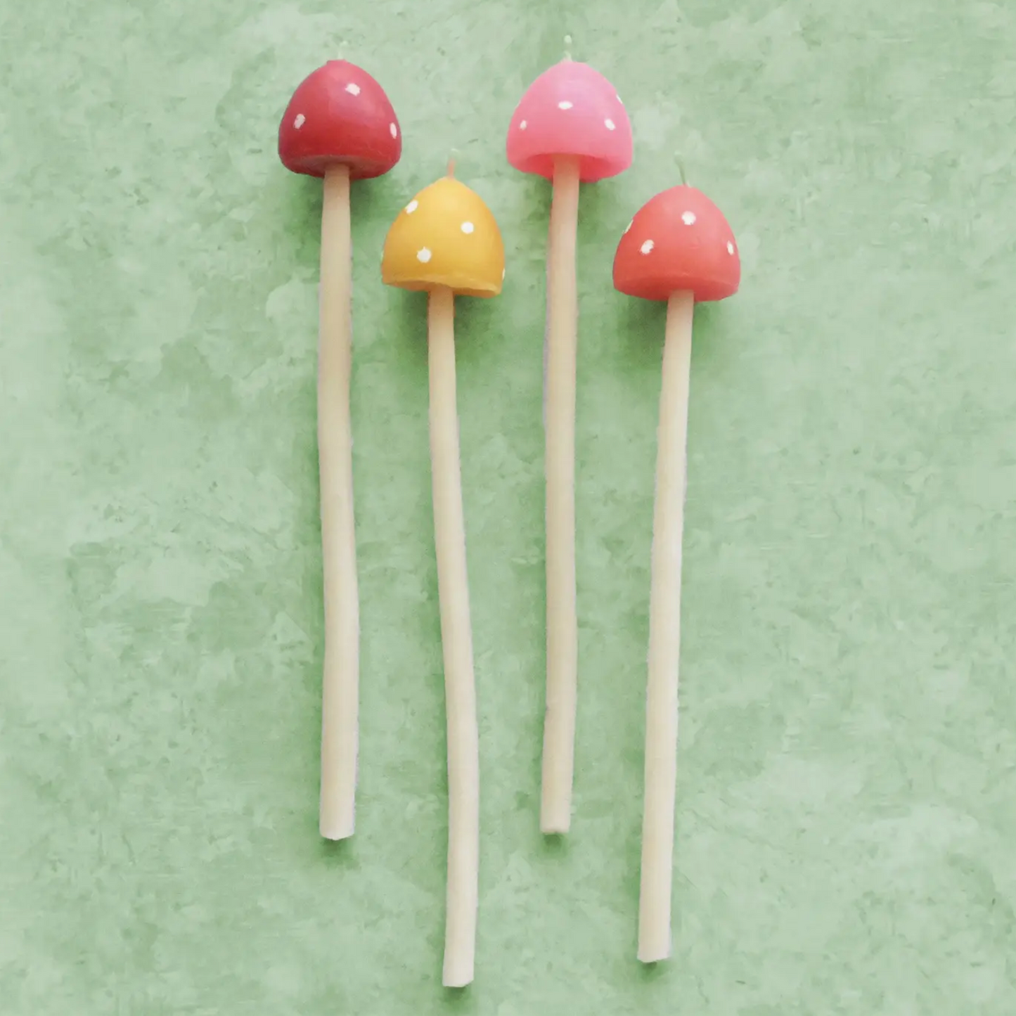 BEESWAX MUSHROOM CANDLES