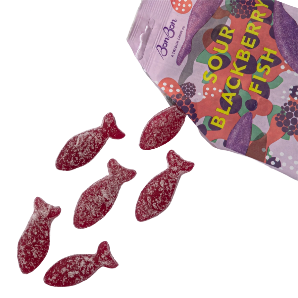 SOUR BLACKBERRY SWEDISH FISH