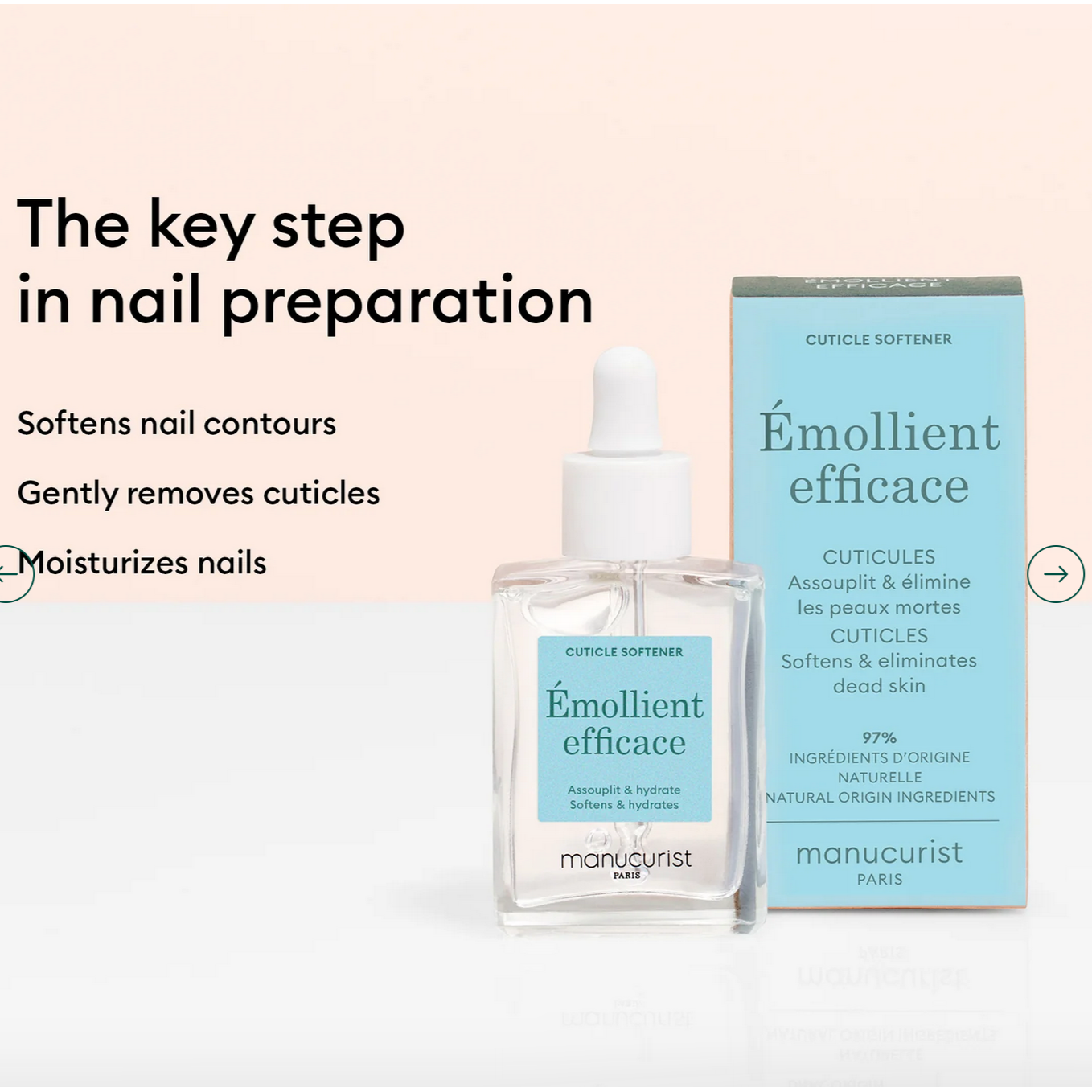 MANUCURIST - EMOLLIENT EFFICACE CUTICLES