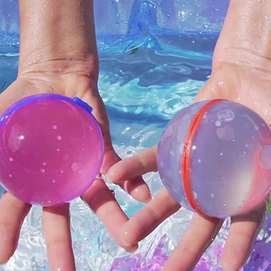 MAGNETIC REUSEABLE WATER BALLONS - 12 PIECES