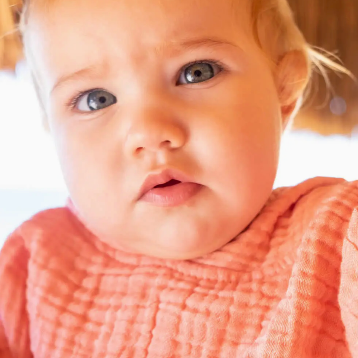 COCOON BATH SWIM PONCHO - CORAL