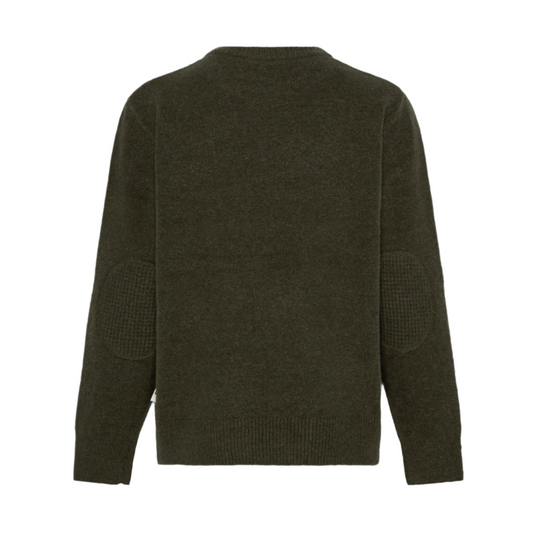 JEFF C NECK SEOUL SWEATER - FOREST