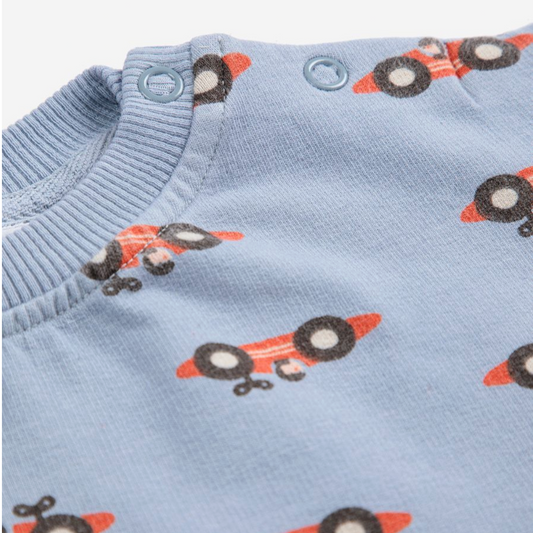 RACE CAR ALL OVER SWEATSHIRT