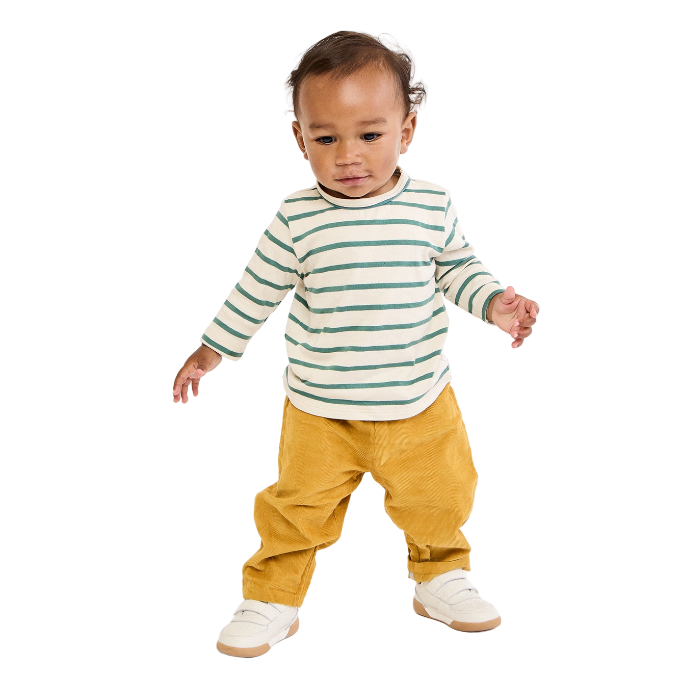 BOWIE BABY CORDUROY PANT - MUSTARD