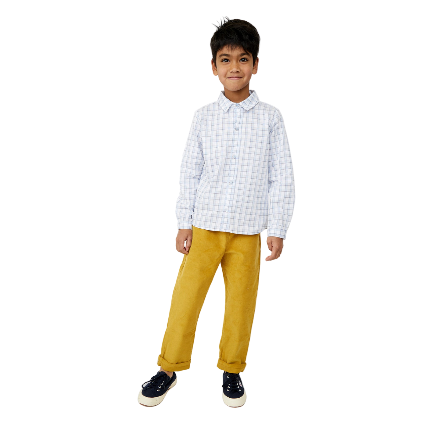 BOWIE KIDS CORDUROY PANT - MUSTARD