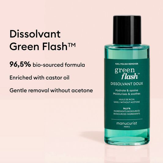 DISSOLVANT - GREEN FLASH™ NAIL POLISH REMOVER
