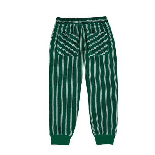DARK GREEN VELOUR JOGGER PANT