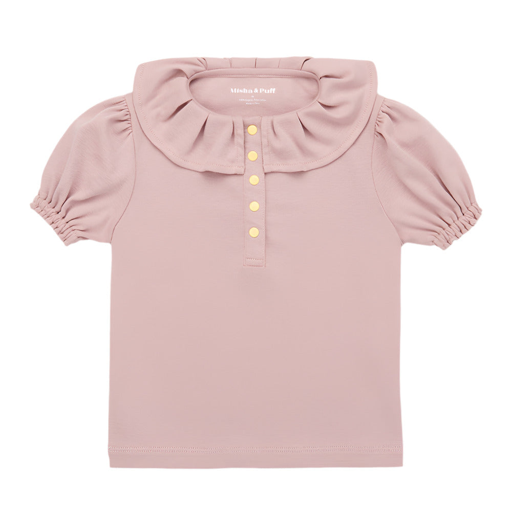 ULLA TEE - PLUM PETAL