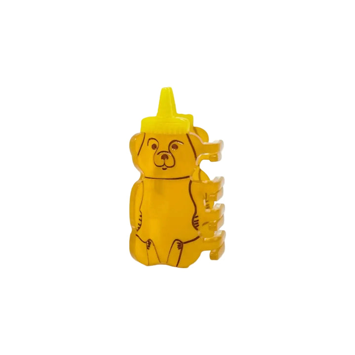 MINI HONEY BEAR HAIR JAW CLIP