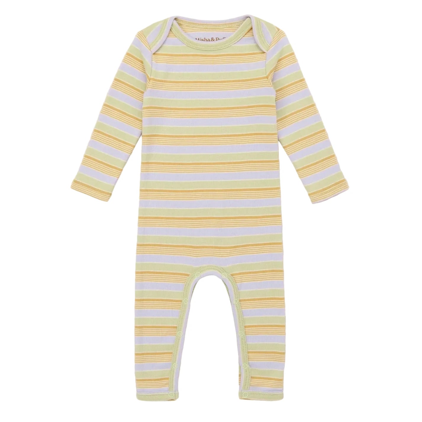 BABY JUMPSUIT - MIST AVENUE STRIPES