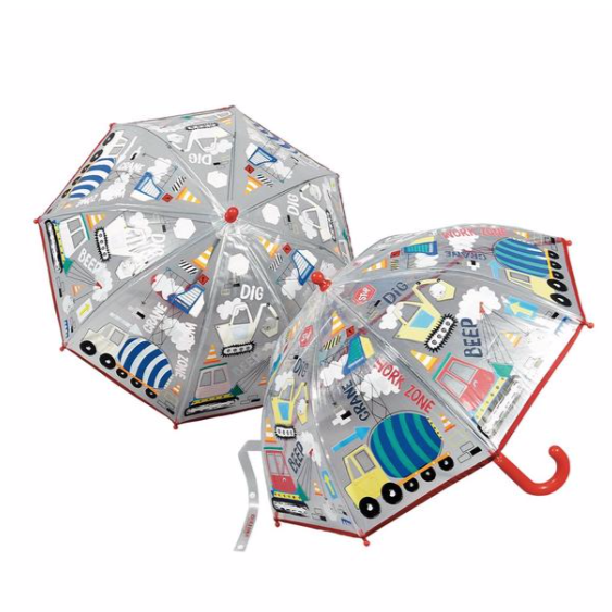CONSTRUCTION COLOR CHANGING UMBRELLA