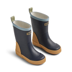 NAVY WELLY BOOTS