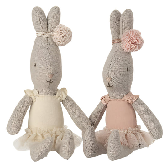 MICRO RABBIT BALLERINA - CREAM SKIRT
