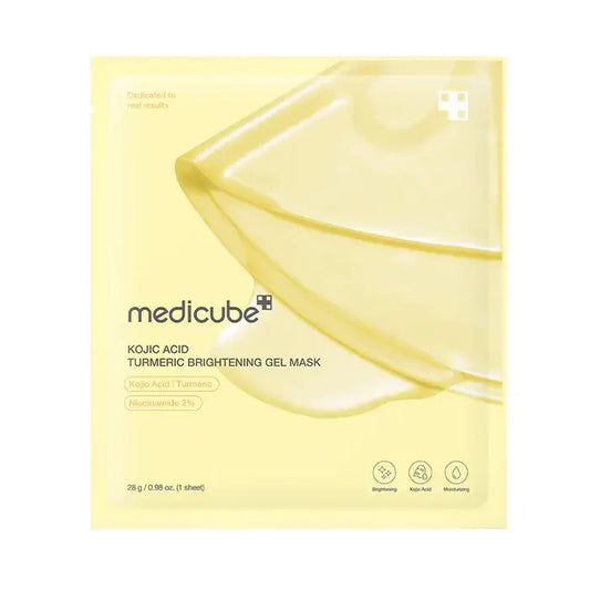 MEDICUBE KOJIC ACID TURMERIC BRIGHTENING GEL FACE MASK