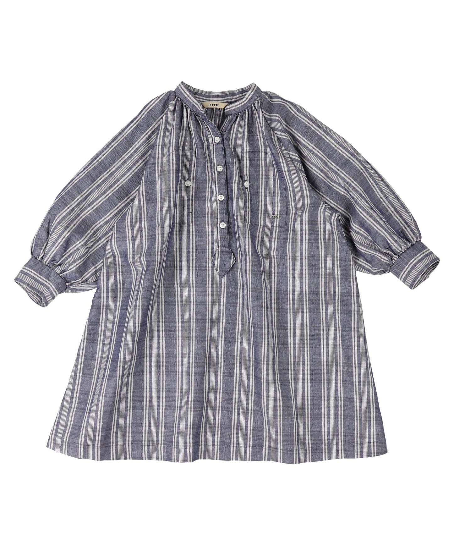 COTTON X LINEN ROYAL OXFORD DRESS