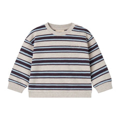 TAMMAS COLLEGE STRIPE SWEATSHIRT