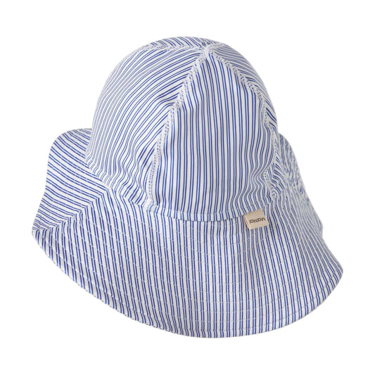 ALBA BOLICH BLUE STRIPE SWIM HAT