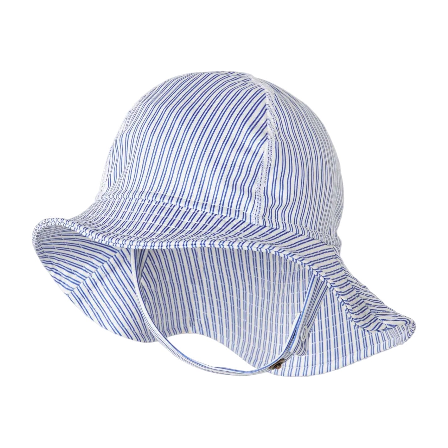 ALBA BOLICH BLUE STRIPE SWIM HAT