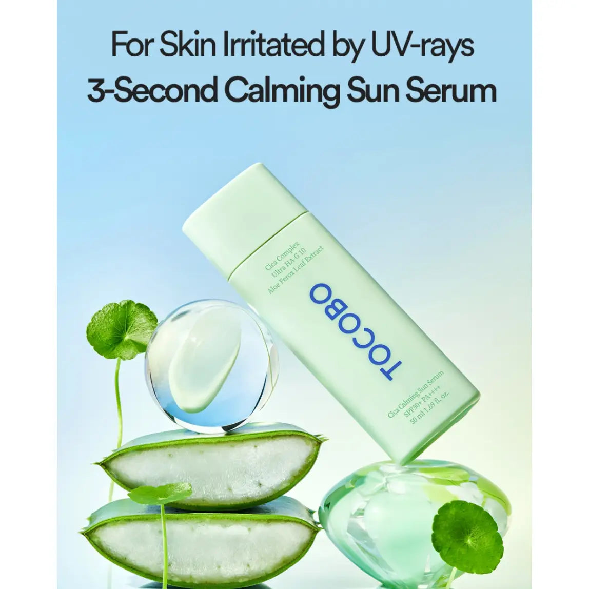 TOCOBO CICA CALMING SUN SERUM SCREEN