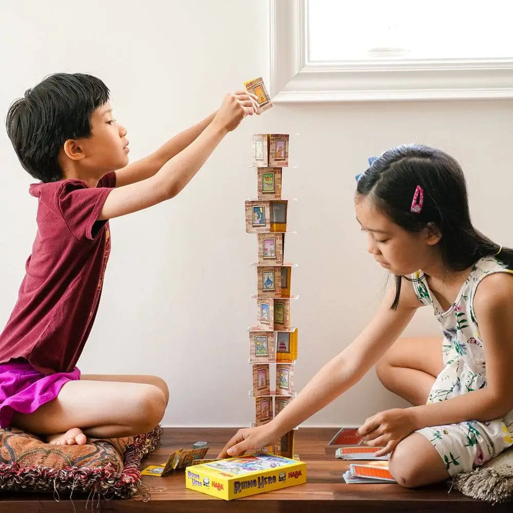 RHINO HERO STACKING CARD GAME (AWARD WINNING)