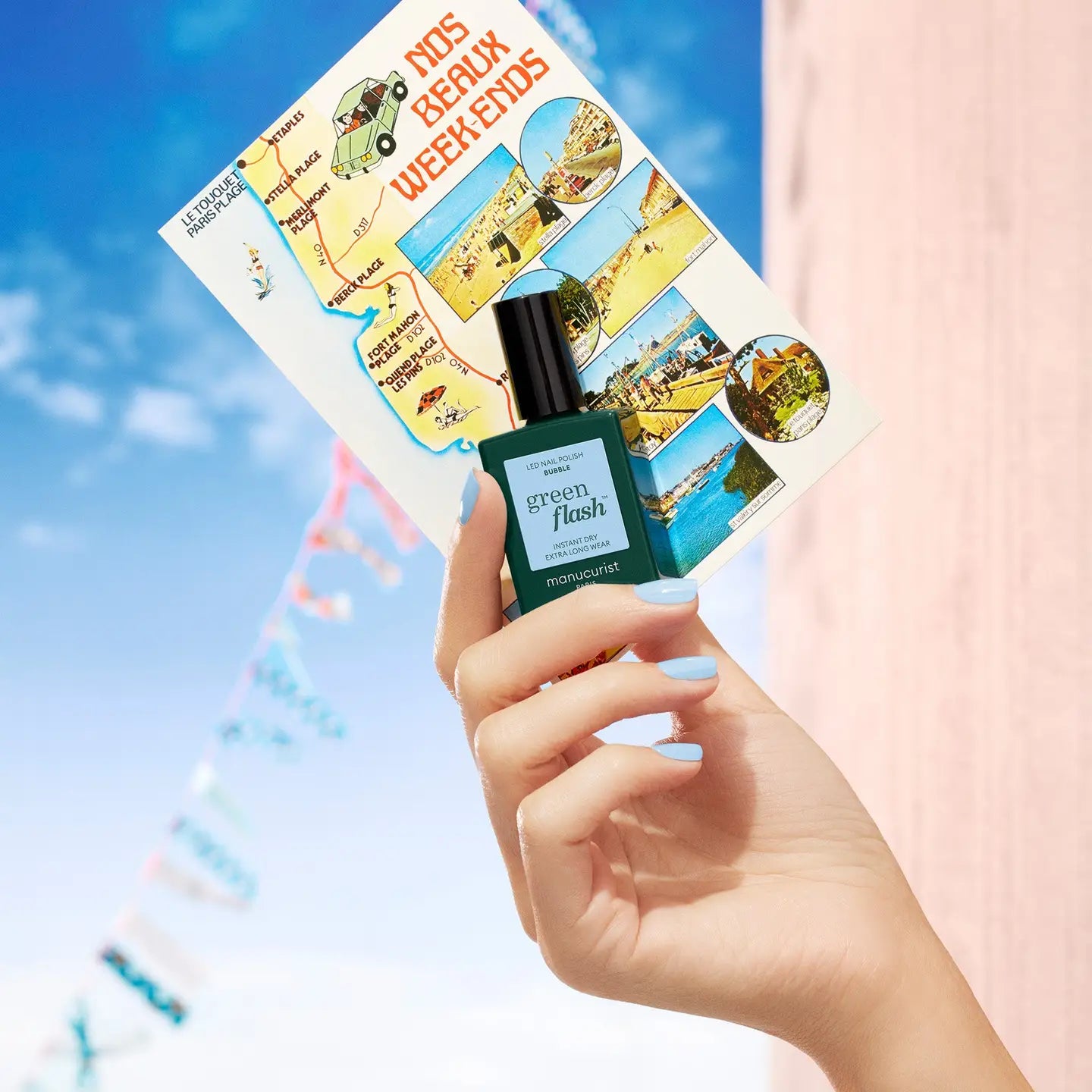 MANUCURIST GREEN FLASH™ GEL VARNISH - BULLE