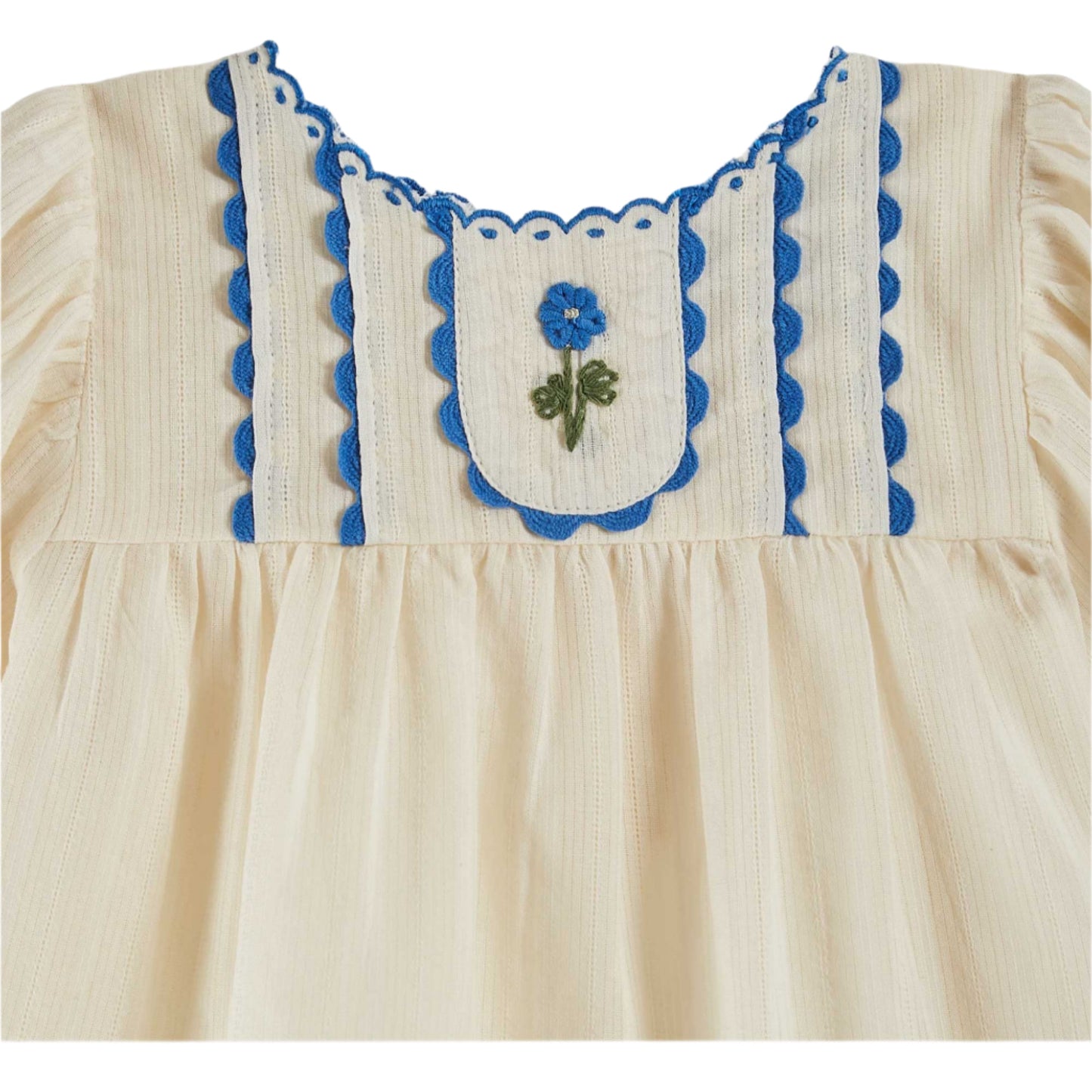 UNIE BRODEE EMBROIDERED BLOUSE