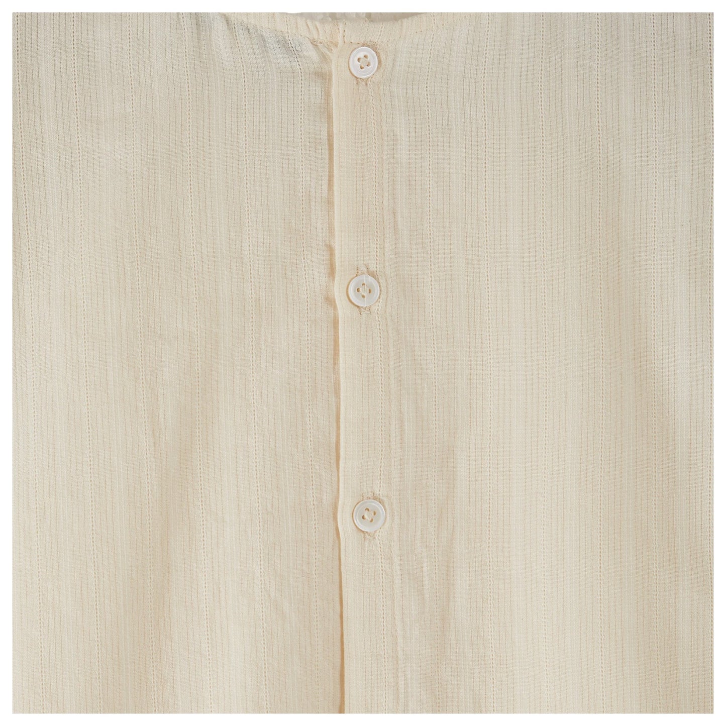 BRODEE SMOCKED BLOUSE - ECRU