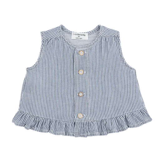 ALCUDIA DENIM TOP