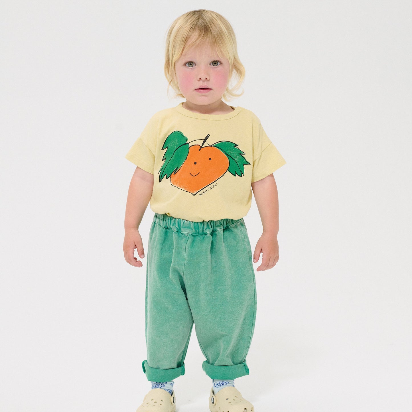 BOBO CHOSES SINCE 09 GREEN WOVEN PANTS