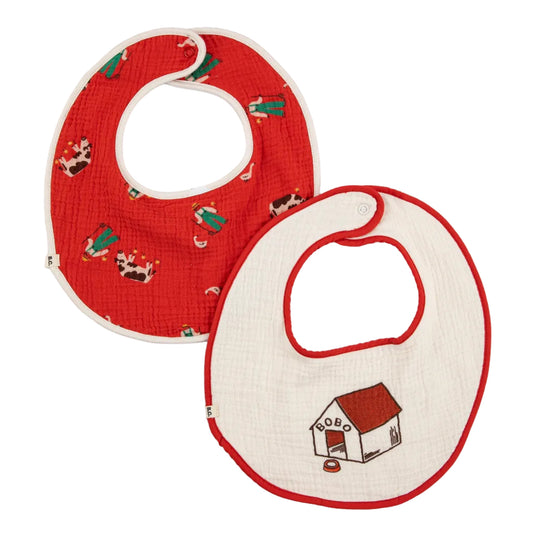 FARM ADVENTURE BIB SET x 2
