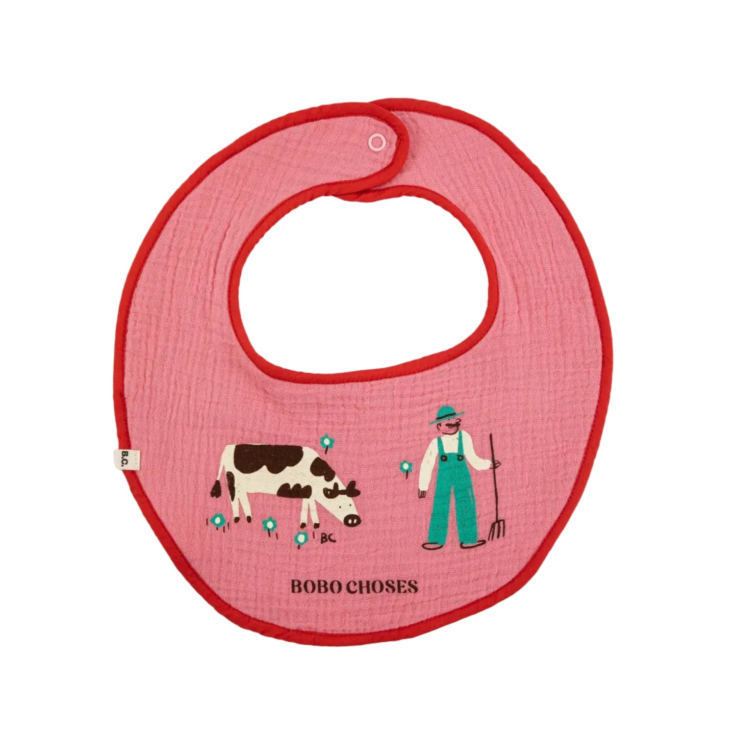 JUICY TOMATO BIB SET x 2