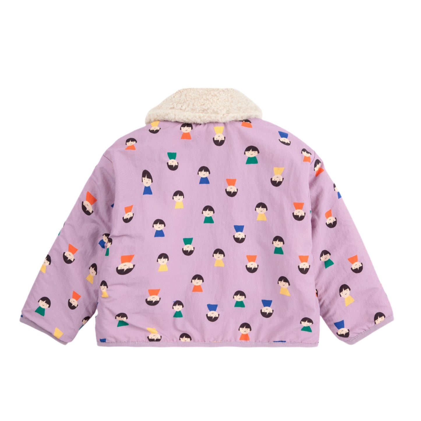 GAME PAWN ALL OVER REVESIBLE SHEEPSKIN JACKET