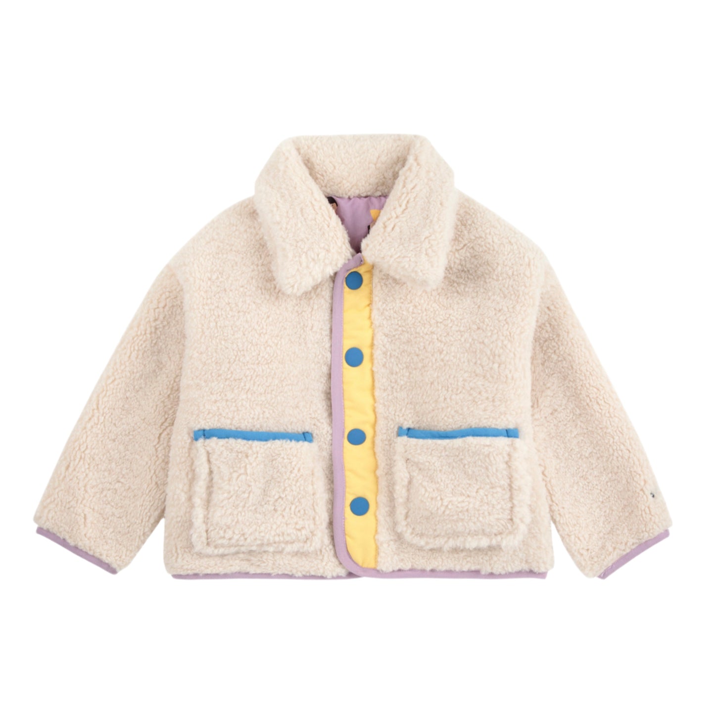 GAME PAWN ALL OVER REVESIBLE SHEEPSKIN JACKET