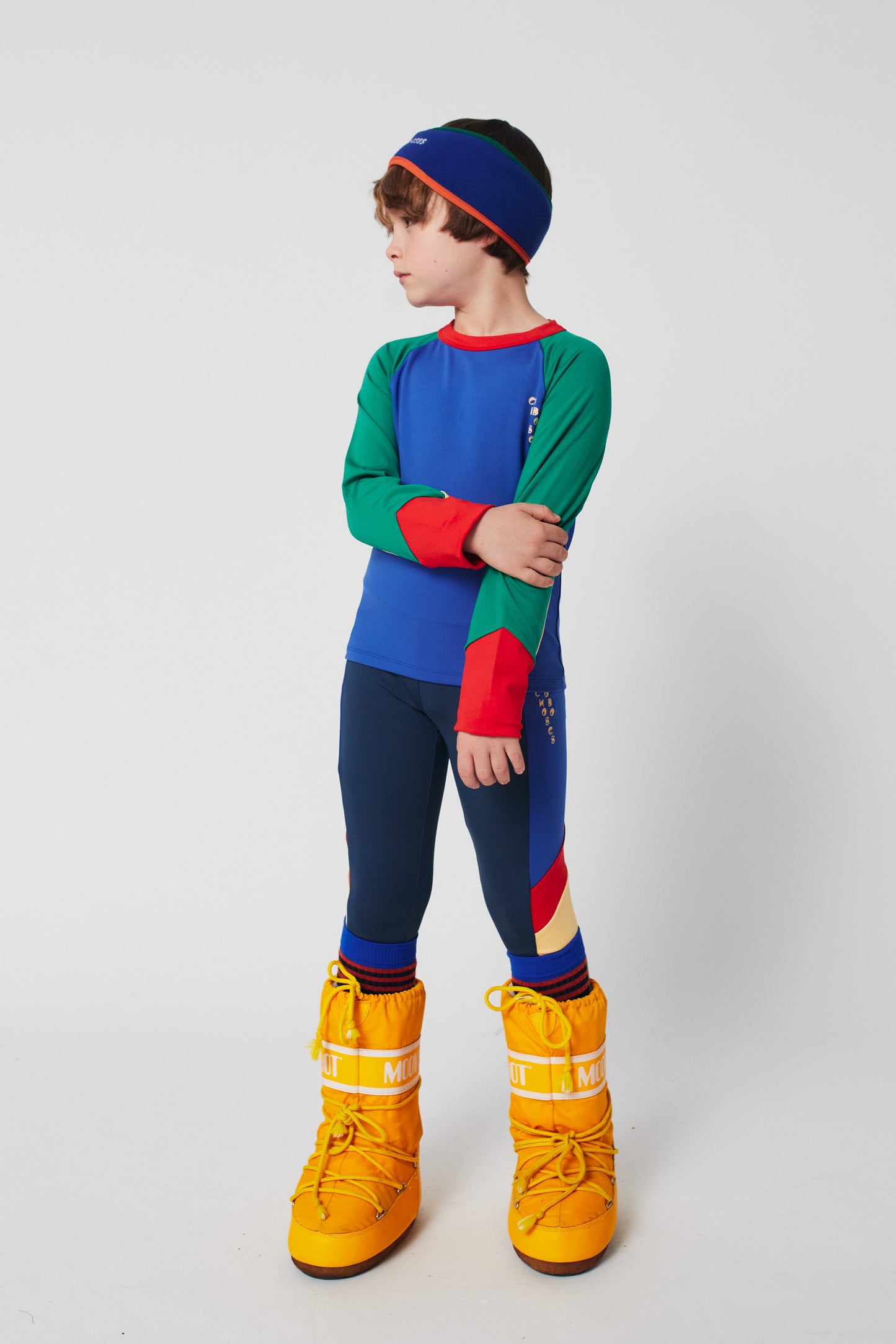 COLOR BLOCK SPORTY LEGGINGS