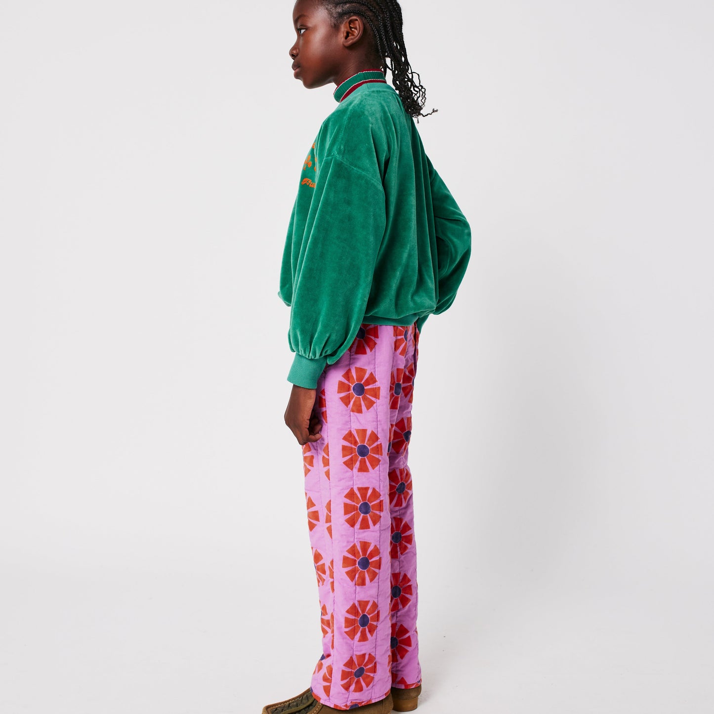 KALEIDOSCOPE ALL OVER QUILTED PANTS