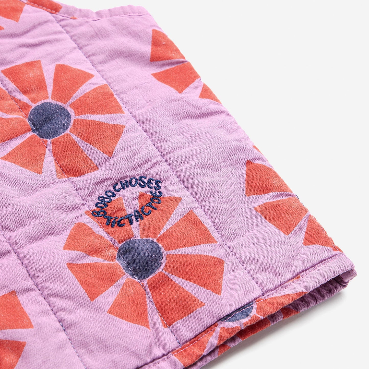 KALEIDOSCOPE ALL OVER QUILTED VEST