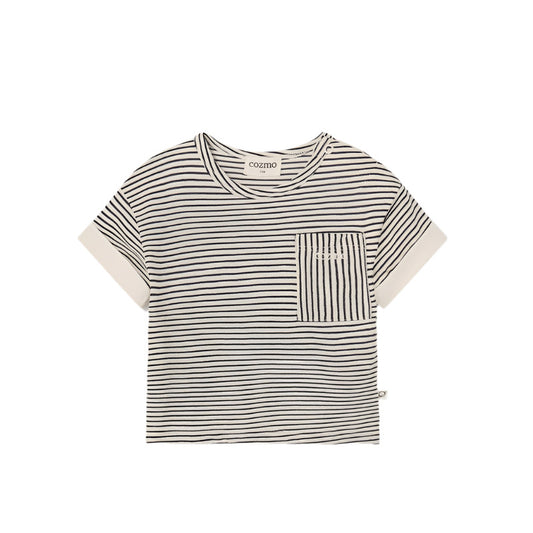 BIEL SLUB STRIPE SHIRT