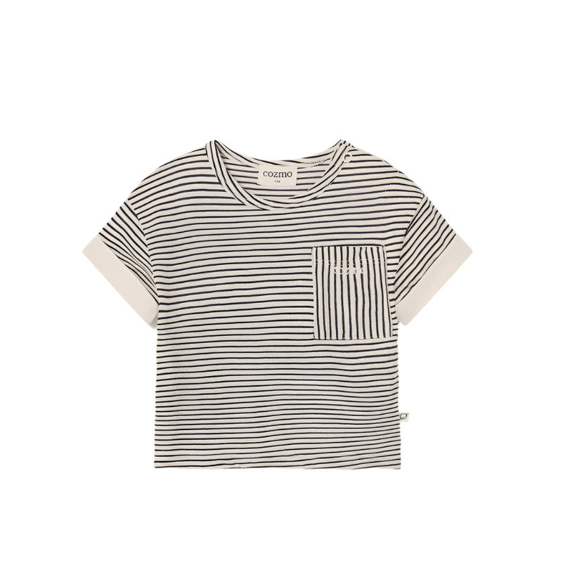 BIEL SLUB STRIPE SHIRT