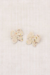 BABY PUFF BOW SET - SNOWGLOBE CONFETTI
