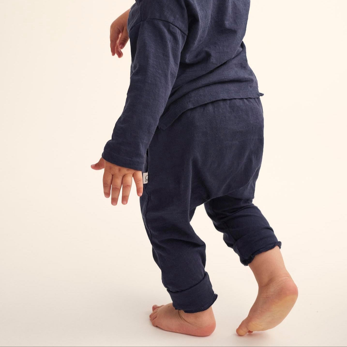 CAIRO SLUB PANT - NAVY