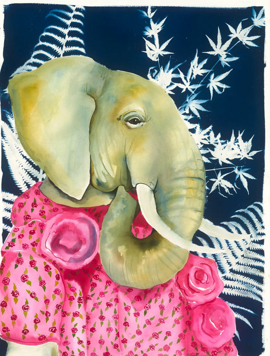 ELEANOR THE ELEPHANT - PRINT