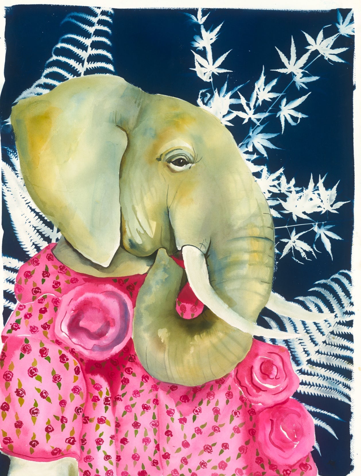 ELEANOR THE ELEPHANT - PRINT
