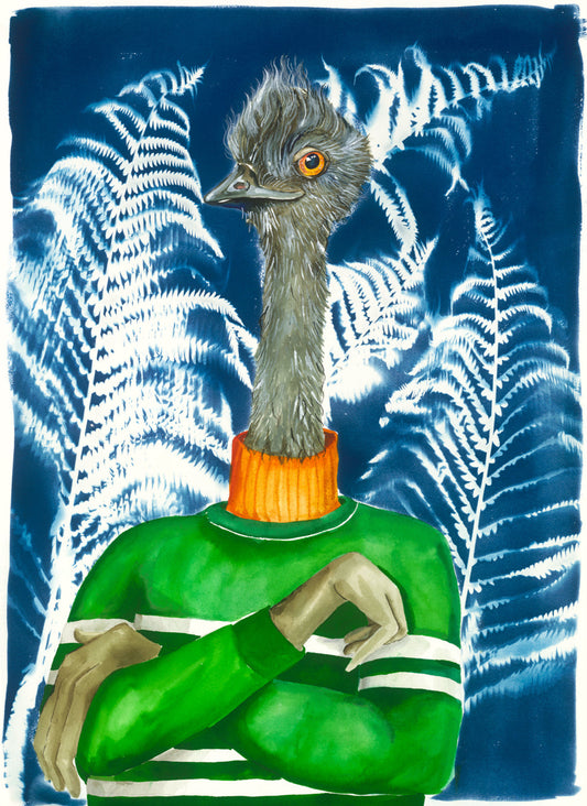IGNACIOUS THE EMU - PRINT